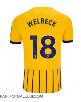 Brighton Danny Welbeck #18 Tricou Fotbal Replică 2024-25 Barbati Deplasare